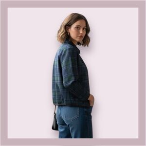 Carlisle Tartan Plaid Mesh Jacket